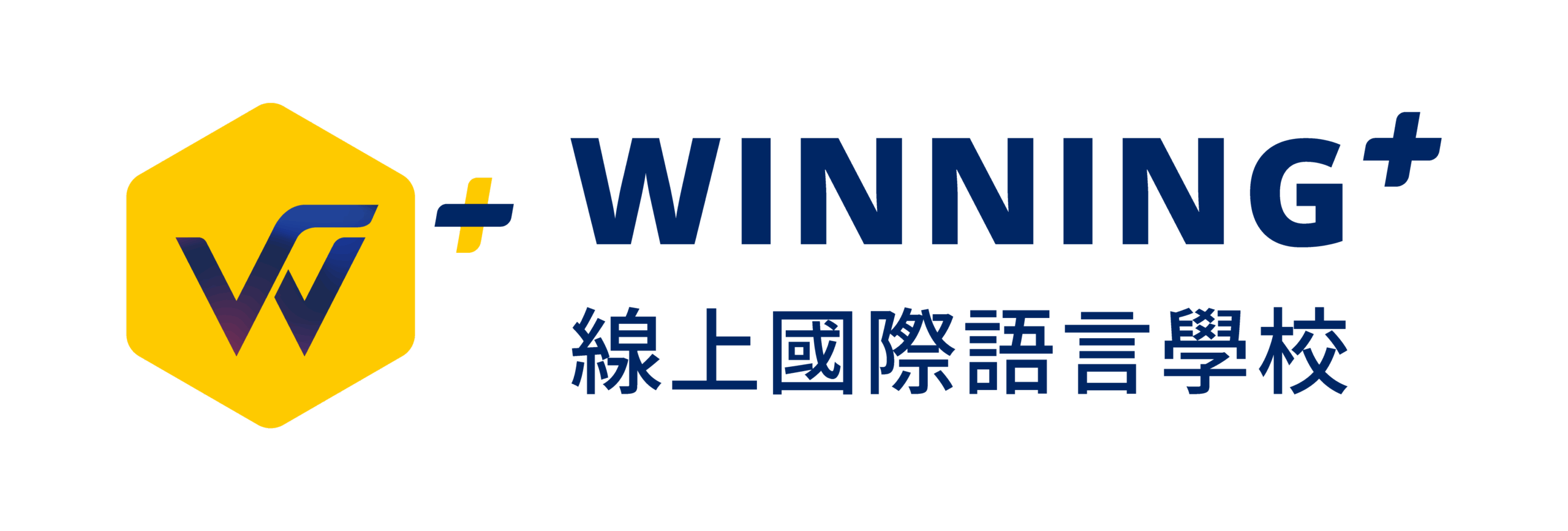Winning Plus 線上英文 Logo